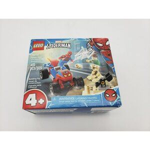 Lego 76172 Spider-Man and Sandman Showdown Super Heroes Minifigure Set 45 pcs